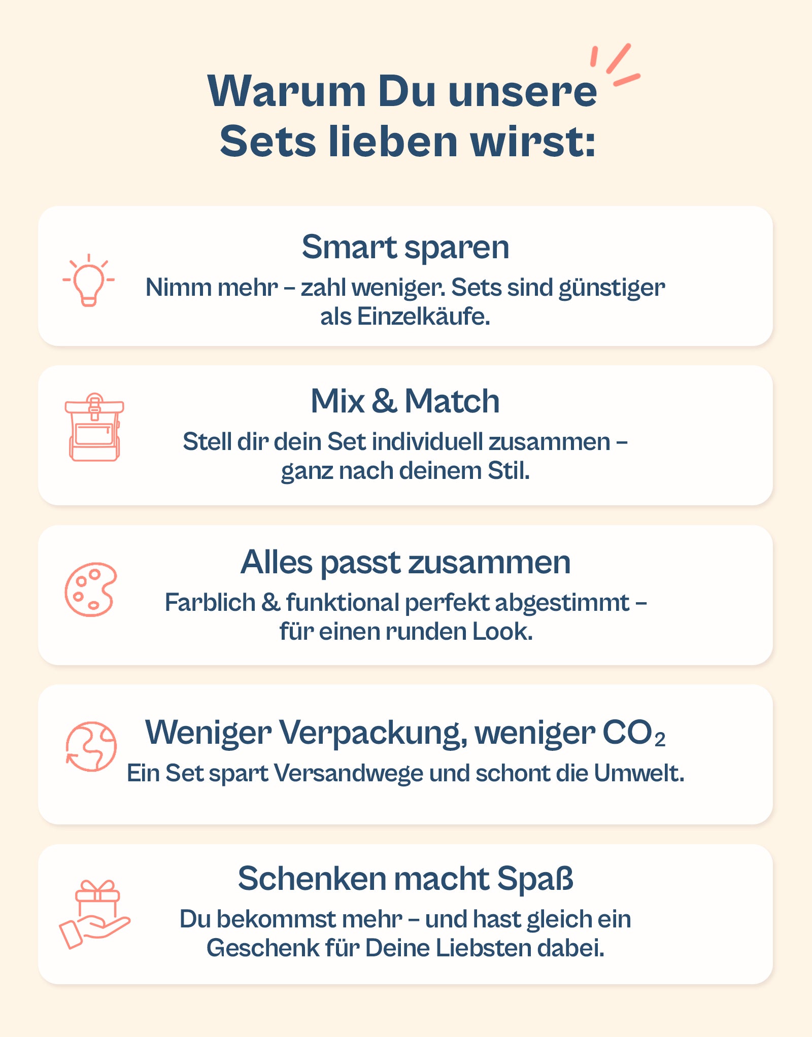 Ela Mo™ Daypack Rucksack | Wunsch-Set