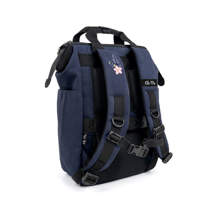 Ela Mo™ Topload Rucksack | Flowering Vine Embroidery