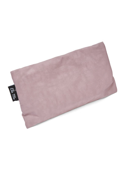 Ela Mo™ Stiftetasche | Lavender. Rückseite der kleinen rosafarbenen Stifttasche mit Reißverschluss.